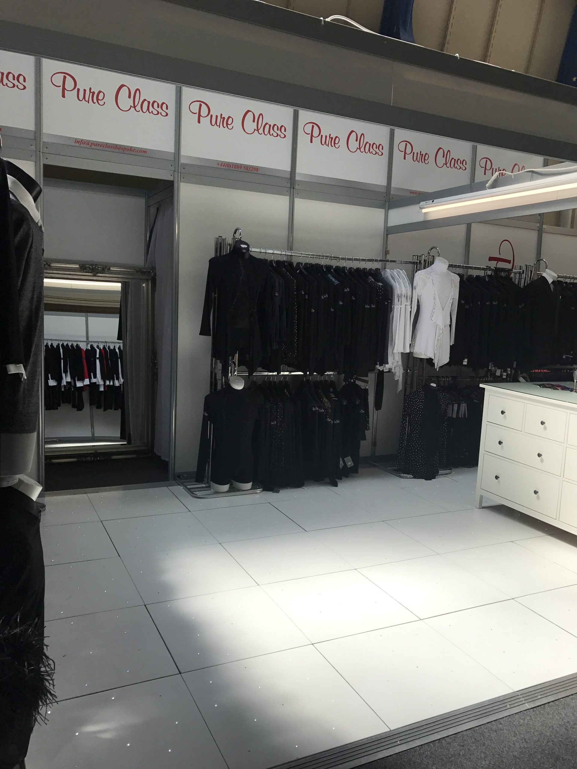 Pure Class Bespoke Exhibition stand.
