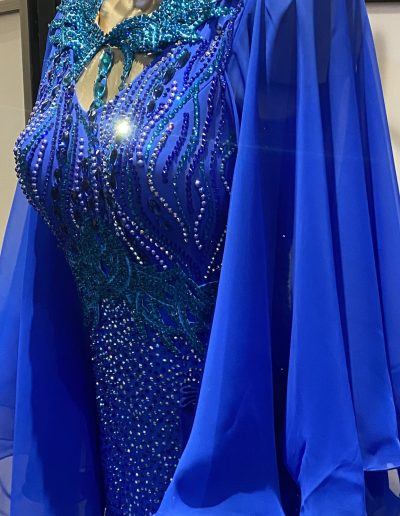 Couture Gown Close Up Chest