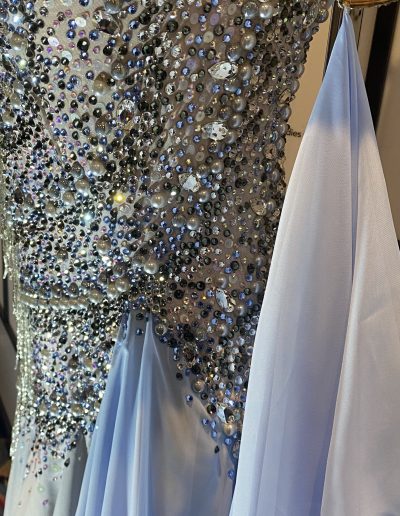 Couture Gown Gold Close Up