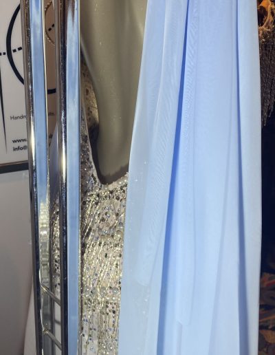 Couture Gown Gold Close Up Back